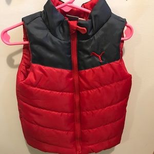 Boys puma vest